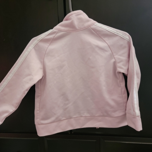 Adidas Pink track jacket toddler girl size 2t - Picture 3 of 3